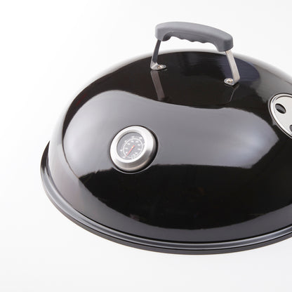 Barbecue au charbon de bois avec 1 accessoire gratuit - Noir