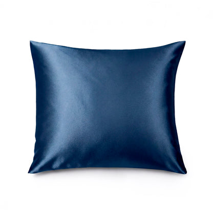Pillowcase silk - Brume de soie Navy blue 63 x 63 cm