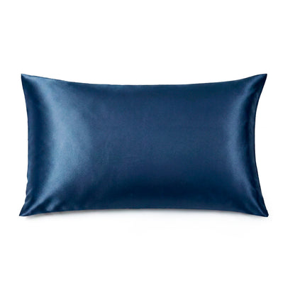 Pillowcase silk - Brume de soie Navy blue 50 x 70 cm