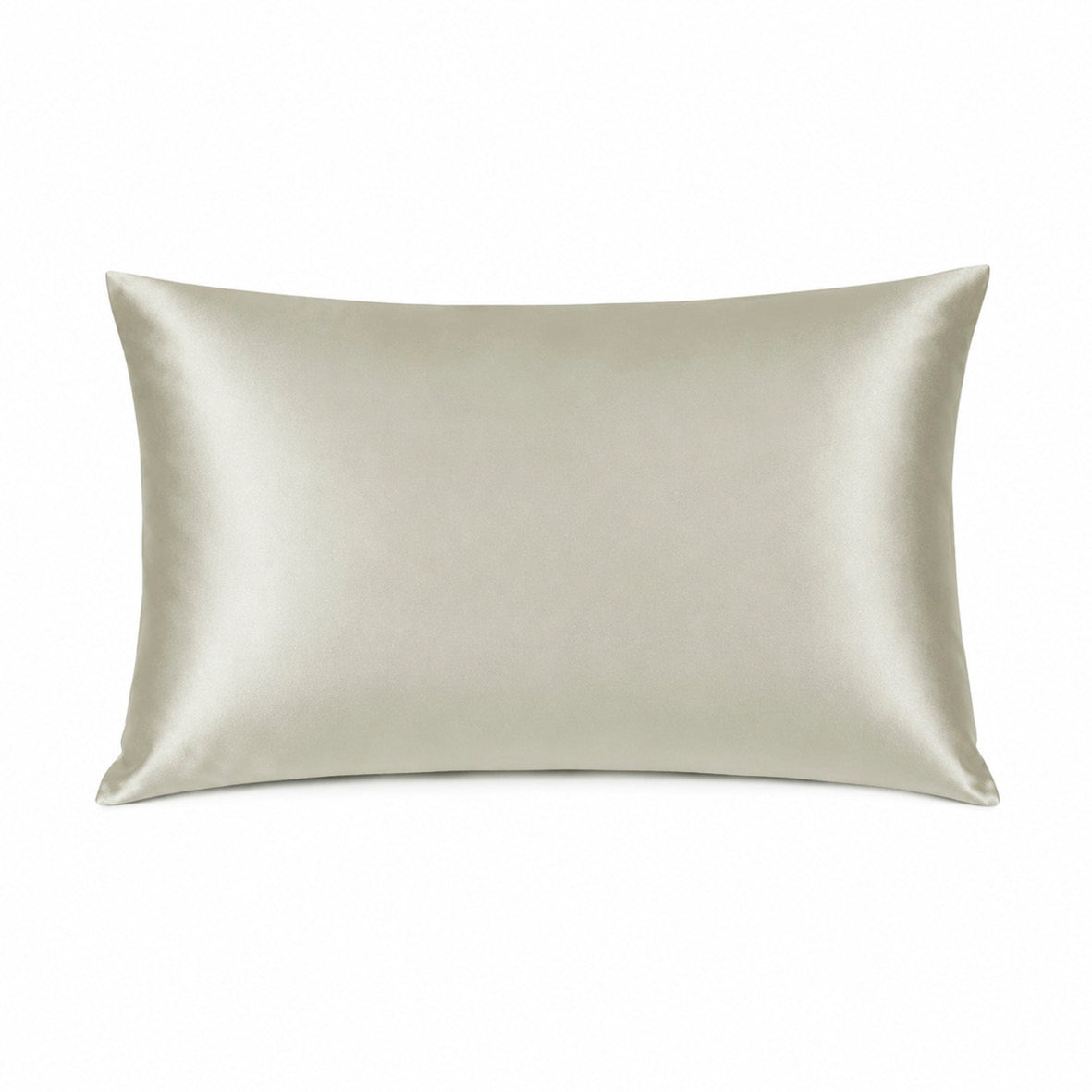 Pillowcase - 100% mulberry silk 19 momme - Brume de soie - sage green 50 x 70 cm