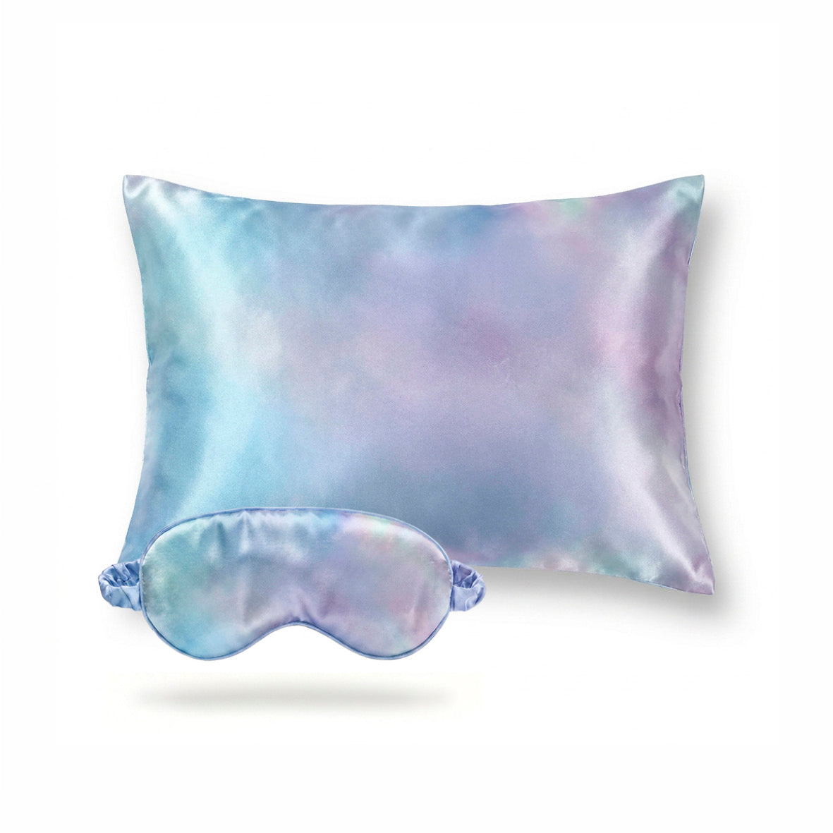 Pillowcase + eyemask silk - Brume de soie Dream 50 x 70 cm + 8.5 x 20.5 cm