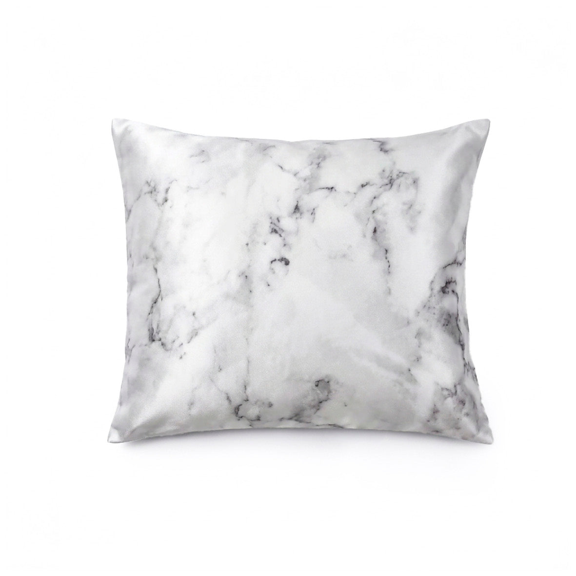 Pillowcase silk - Brume de soie Grey marble 63 x 63 cm