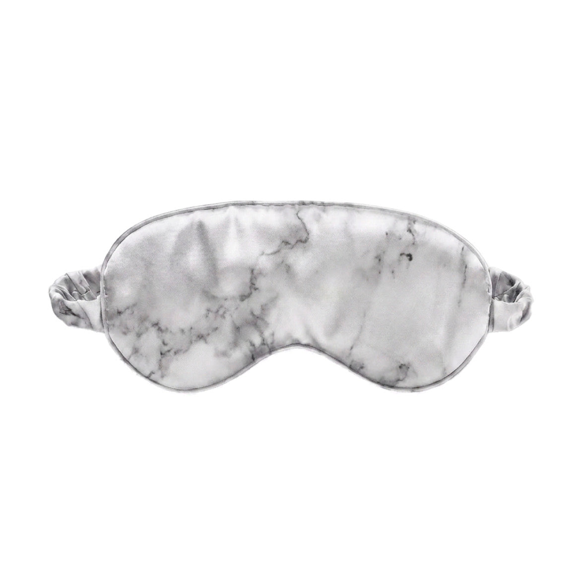 Eyemask silk - Sirena Grey marble - 8.5 x 20.5 cm