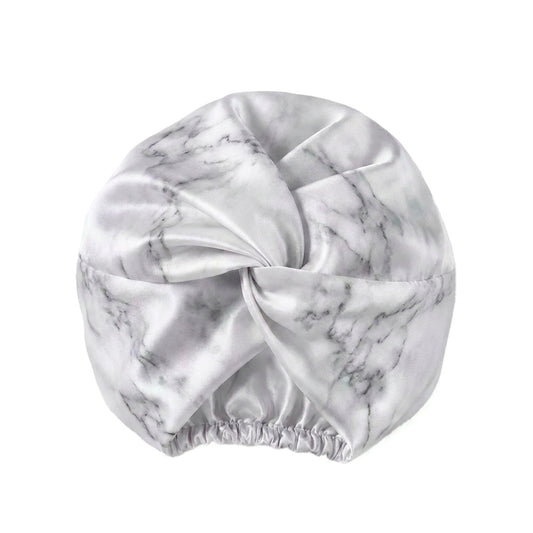 Nightcap silk - Nyméa Grey marble - 20 x 30 cm