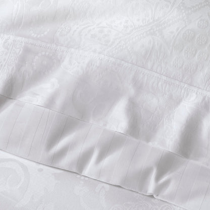 Pillowcase(s) cotton satin - Uni White
