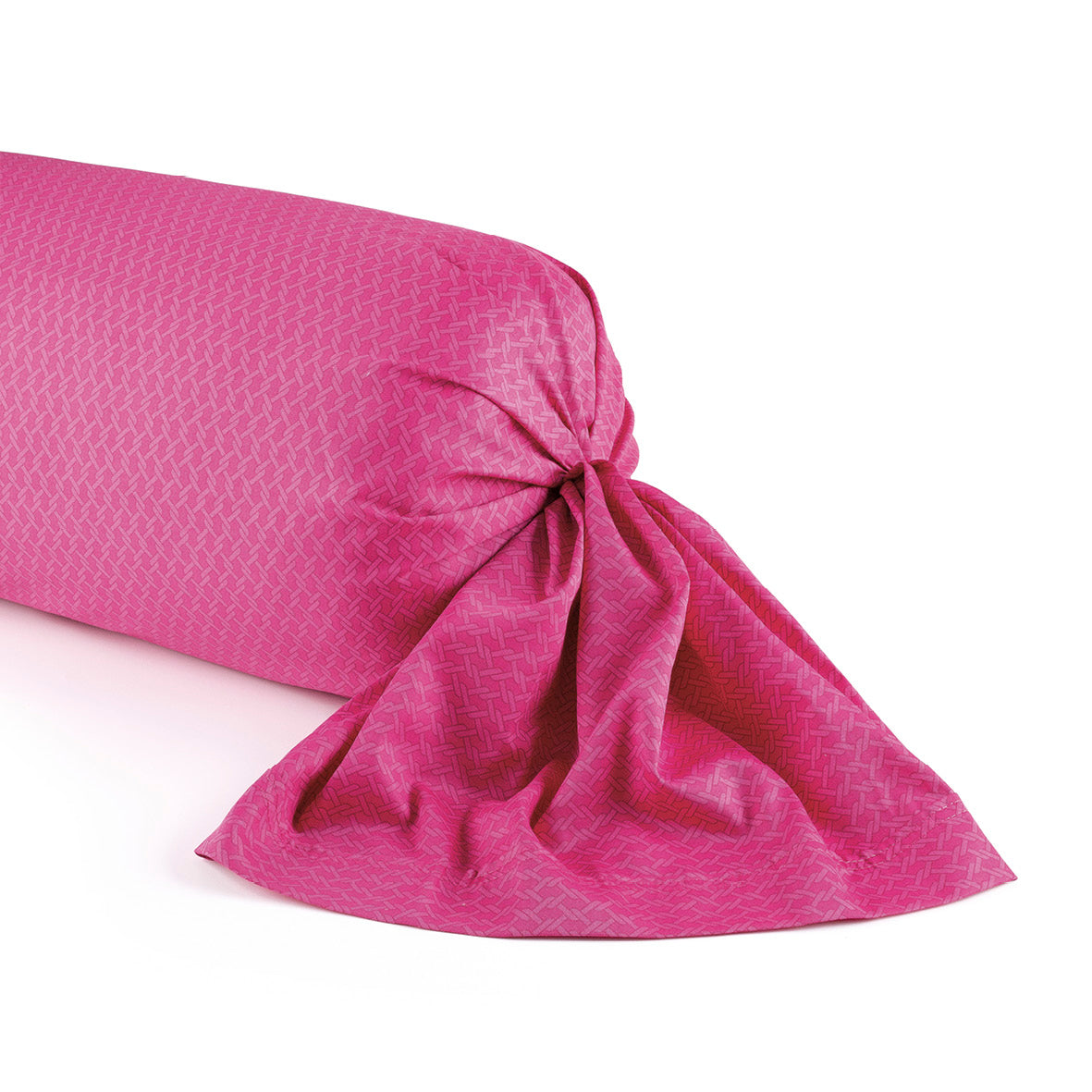 Pillowcase(s) cotton satin - Garden Micro Fuchsia