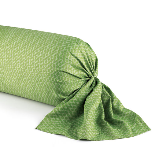 Pillowcase(s) cotton satin - Garden Micro Green
