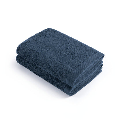 Set of 2 kitchen towels - 45 x 45 cm Navy blue