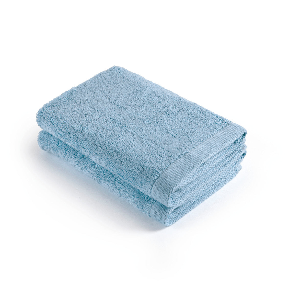 Set of 2 kitchen towels - 45 x 45 cm Sky blue