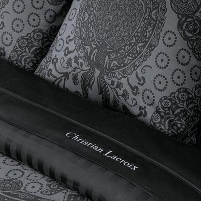 Pillowcase(s) cotton satin - Arles Dark grey