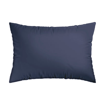 Pillowcase(s) cotton satin dobby stripe woven Dark blue