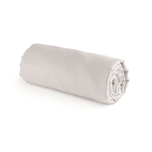 Fitted sheet cotton satin - Taupe