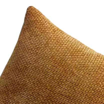 Cushion cover Ava Mustard yellow - 45 x 45 cm