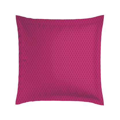 Pillowcase(s) cotton satin - Fleurs psychédéliques Fuchsia