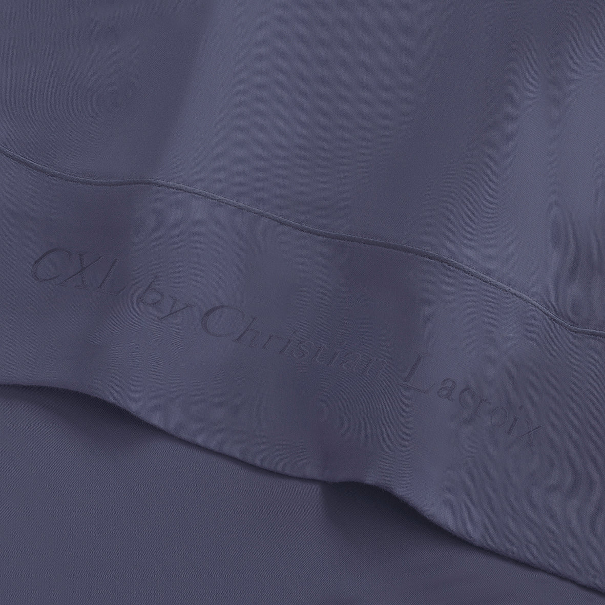 Flat sheet cotton satin Uni 1 baratta - Blue 06