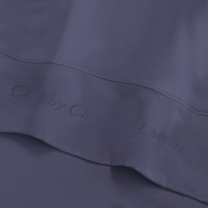 Flat sheet cotton satin Uni 1 baratta - Blue 06