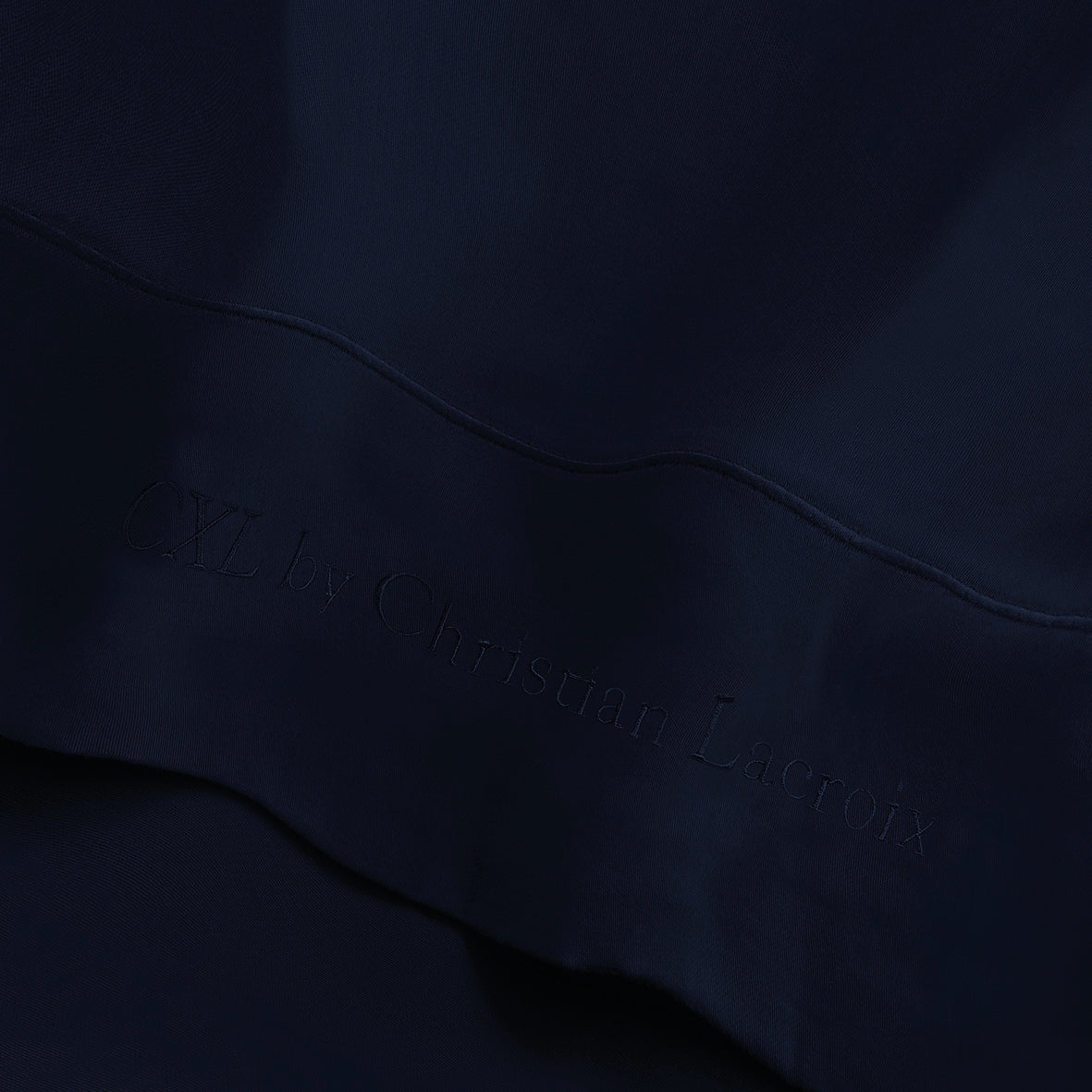 Flat sheet cotton satin Uni 1 baratta - Blue 11