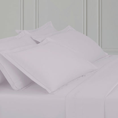 Taie d'oreiller satin de coton Uni 1 baratta Gris 01