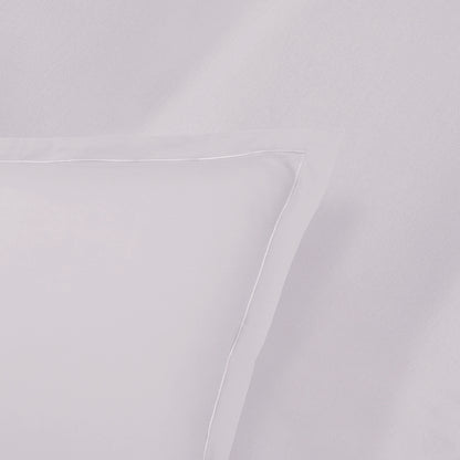 Taie d'oreiller satin de coton Uni 1 baratta Gris 01