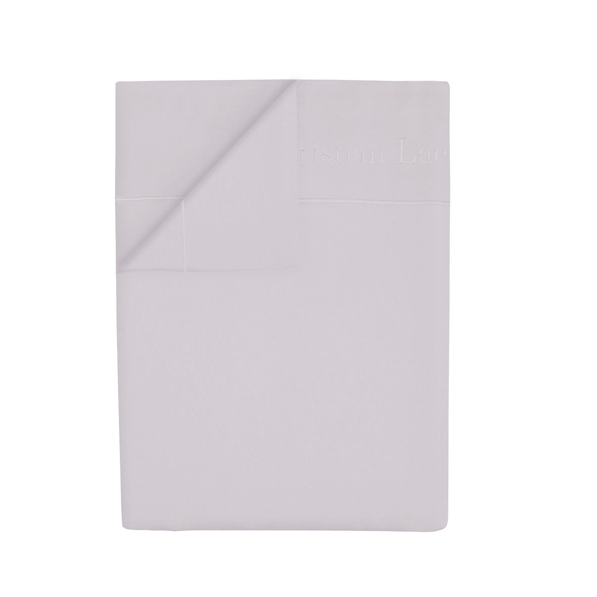 Flat sheet cotton satin Uni 1 baratta - Grey 01