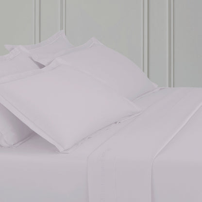 Flat sheet cotton satin Uni 1 baratta - Grey 01