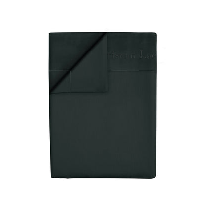 Flat sheet cotton satin Uni 1 baratta - Grey 03