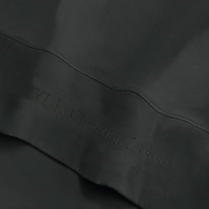 Flat sheet cotton satin Uni 1 baratta - Grey 03