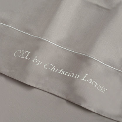 Flat sheet cotton satin Uni 1 baratta - Taupe 01