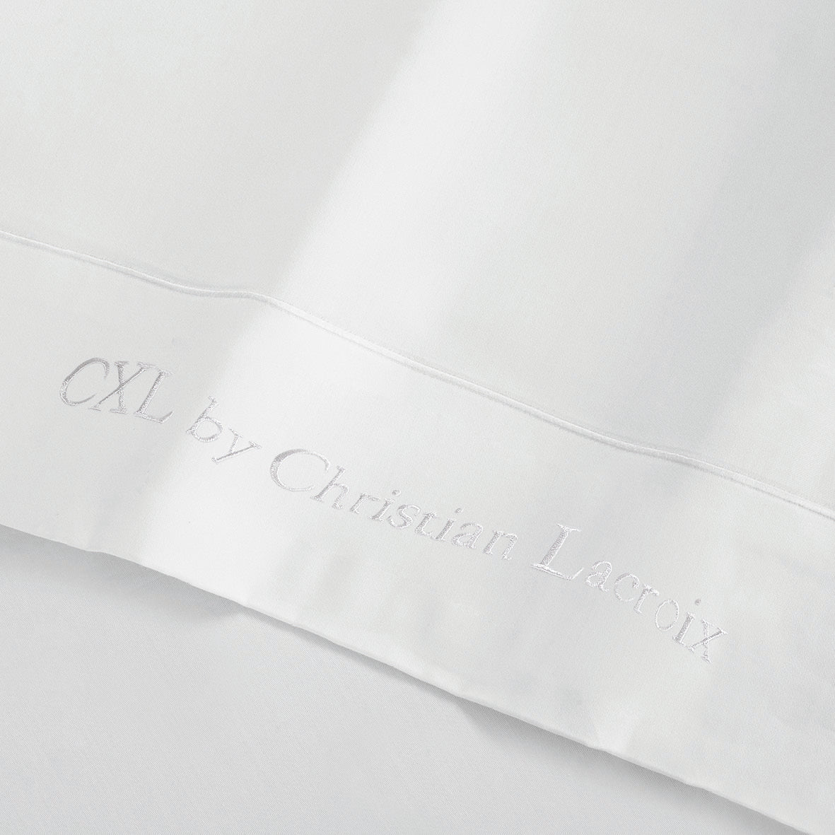 Flat sheet cotton satin Uni 1 baratta - White 01