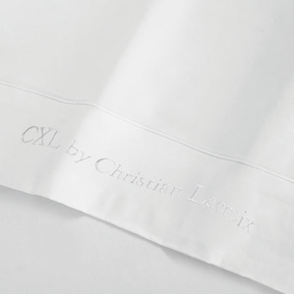 Flat sheet cotton satin Uni 1 baratta - White 01