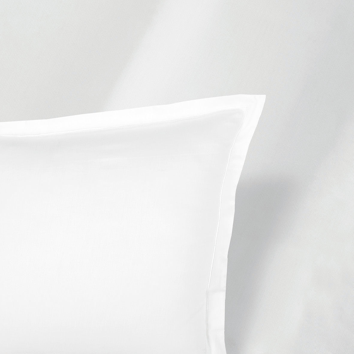 Sheet set cotton satin Uni 1 baratta - White 01