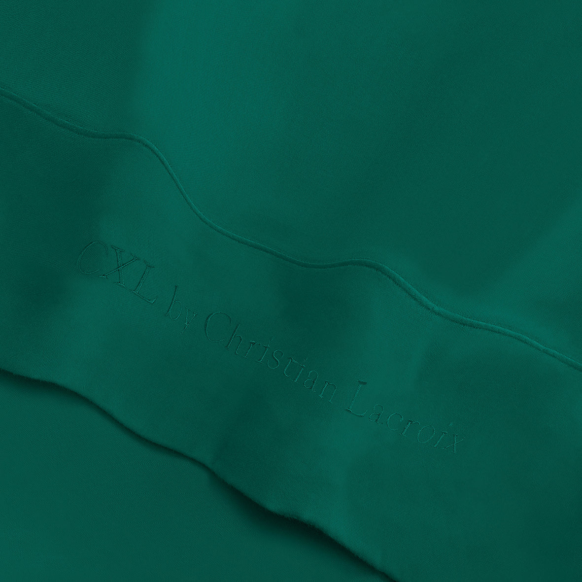 Flat sheet cotton satin Uni 1 baratta - Green 02