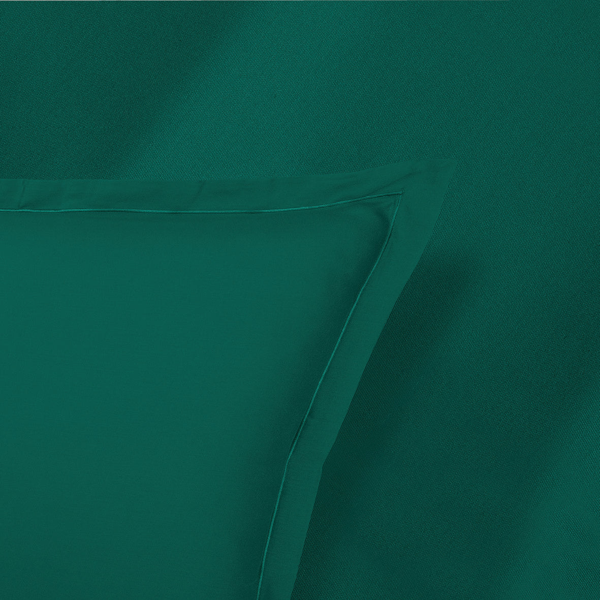 Flat sheet cotton satin Uni 1 baratta - Green 02