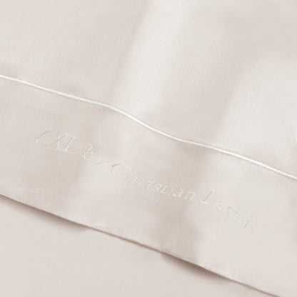 Flat sheet cotton satin Uni 1 baratta - Taupe 05