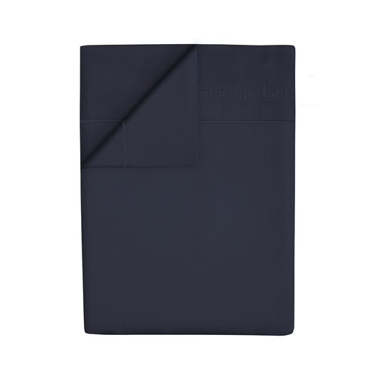 Sheet set cotton satin Uni 1 baratta - Blue 07