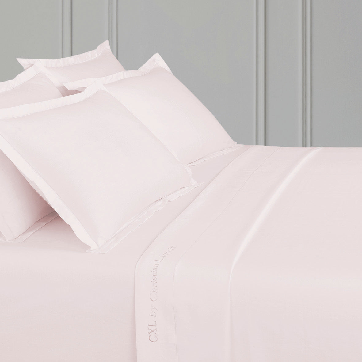 Flat sheet cotton satin Uni 1 baratta - Taupe 03