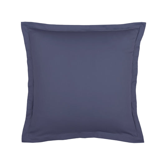 Taie d'oreiller satin de coton Uni 1 baratta Bleu 06