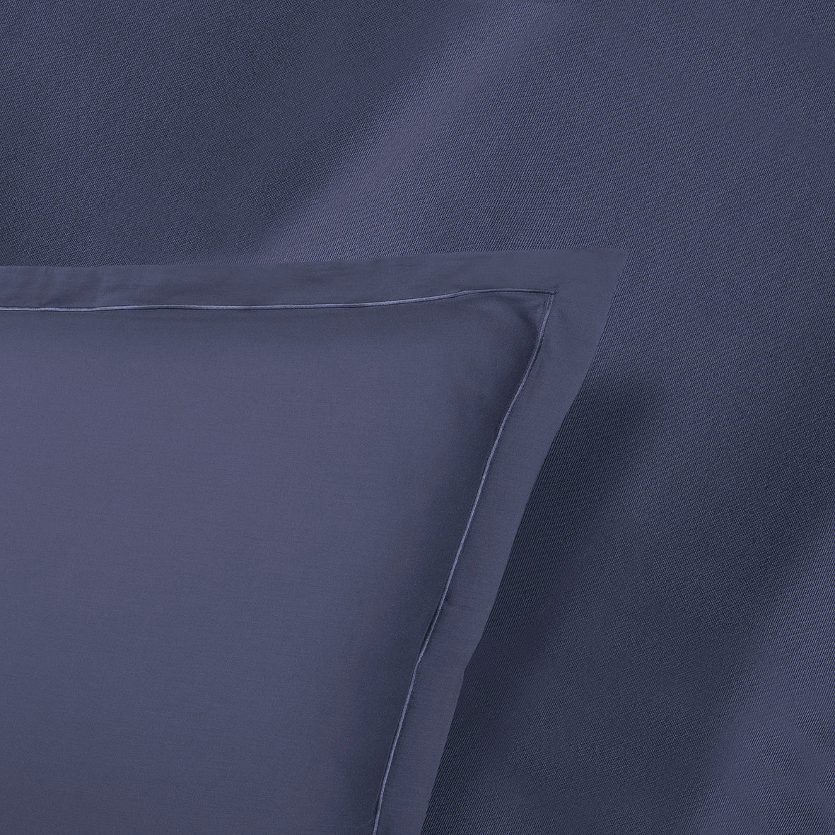 Sheet set cotton satin Uni 1 baratta - Blue 06