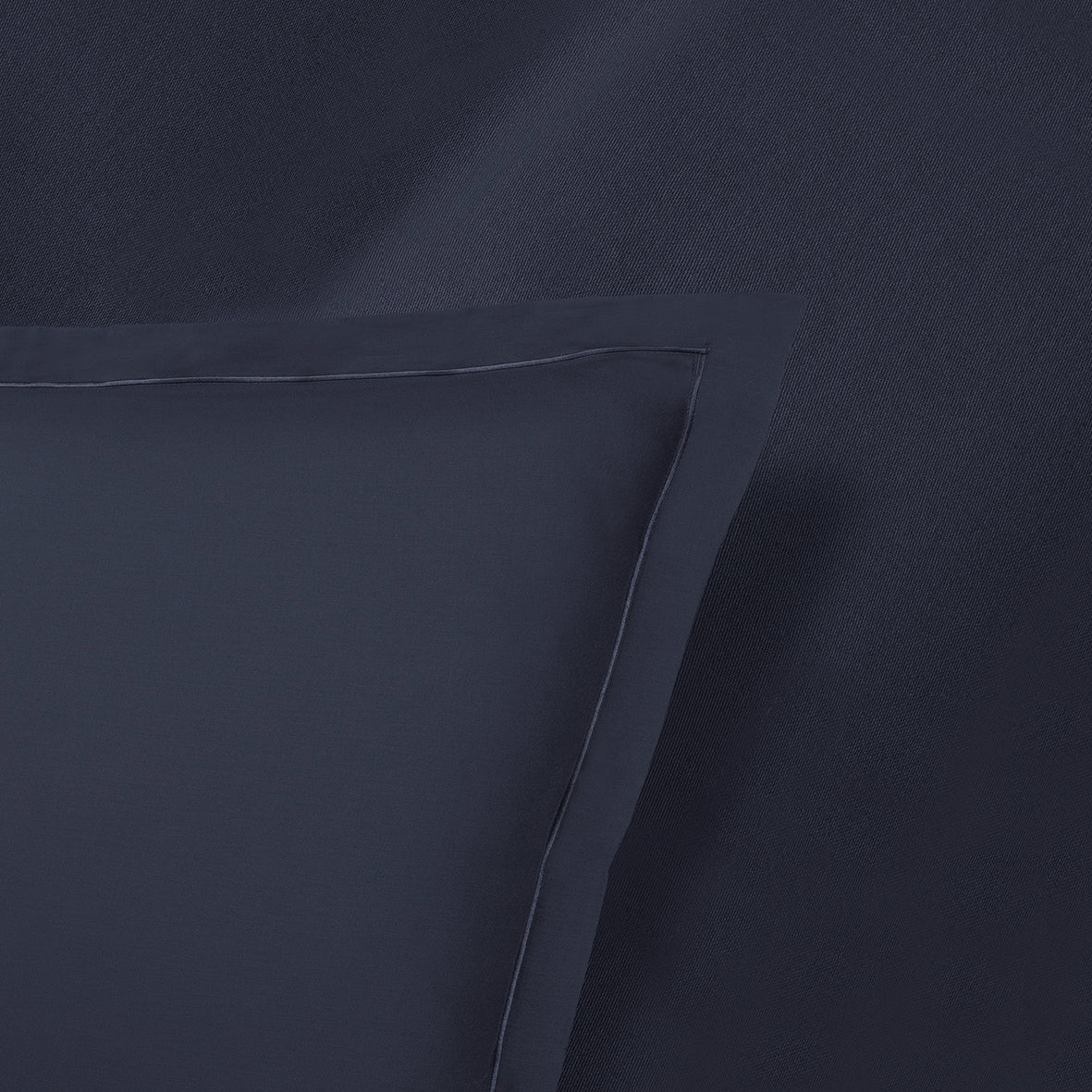 Taie d'oreiller satin de coton Uni 1 baratta Bleu 07