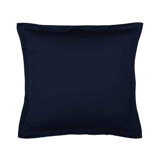 Taie d'oreiller satin de coton Uni 1 baratta Blue 11