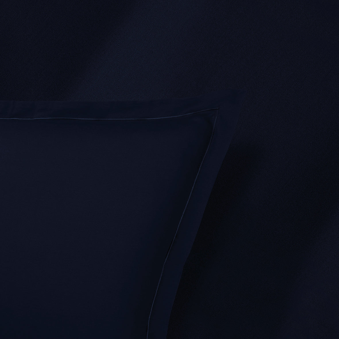 Taie d'oreiller satin de coton Uni 1 baratta Blue 11