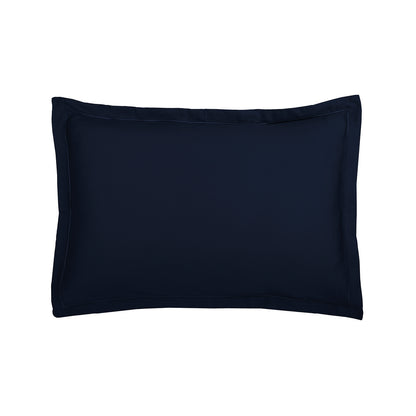 Taie d'oreiller satin de coton Uni 1 baratta Blue 11