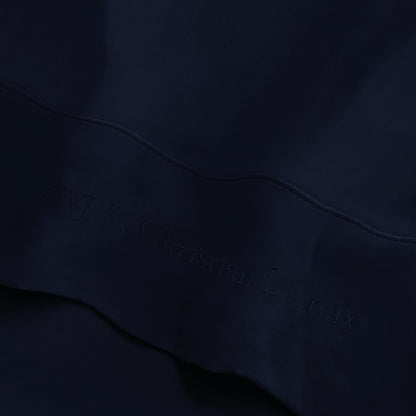 Sheet set cotton satin Uni 1 baratta - Blue 11