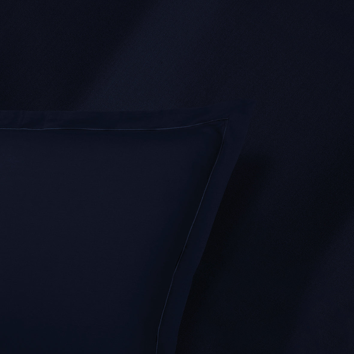 Sheet set cotton satin Uni 1 baratta - Blue 11