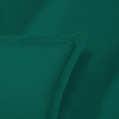 Taie d'oreiller satin de coton Uni 1 baratta Vert 02