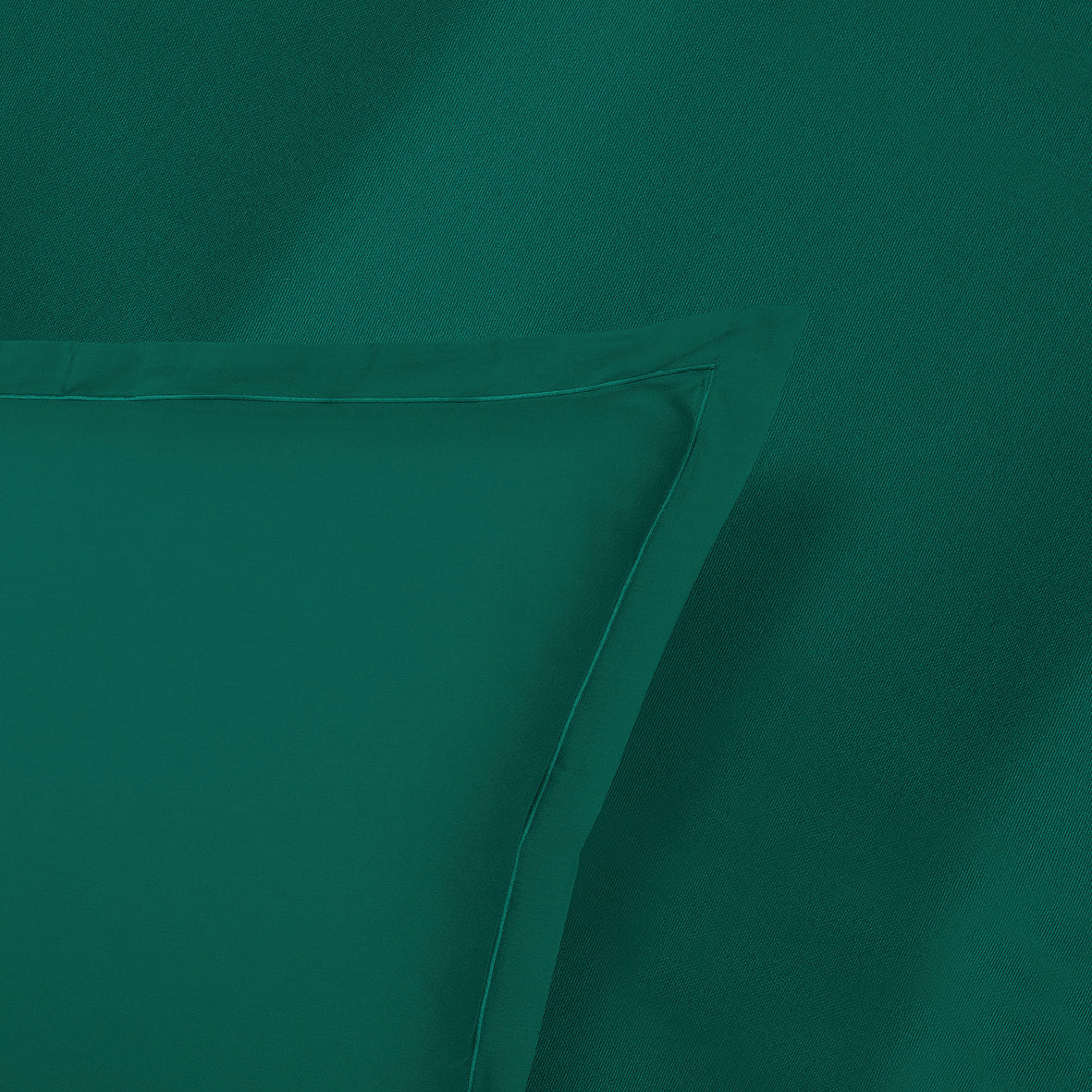 Sheet set cotton satin Uni 1 baratta - Green 02