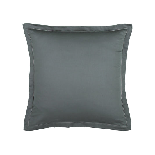 Taie d'oreiller satin de coton Uni 1 baratta Gris 02