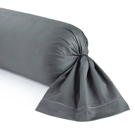 Flat sheet cotton satin Uni 1 baratta - Grey 02