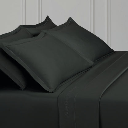 Taie d'oreiller satin de coton Uni 1 baratta Gris 03