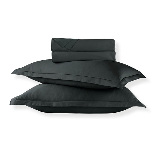 Sheet set cotton satin Uni 1 baratta - Grey 03